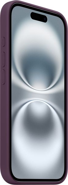 Hovedbilde iPhone 16 Apple silikondeksel med MagSafe (plum)