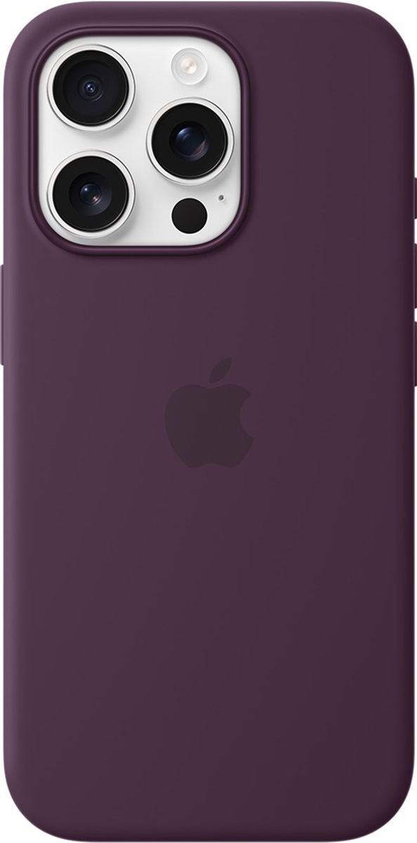 iPhone 16 Pro MAX Apple silikondeksel med MagSafe (plum)